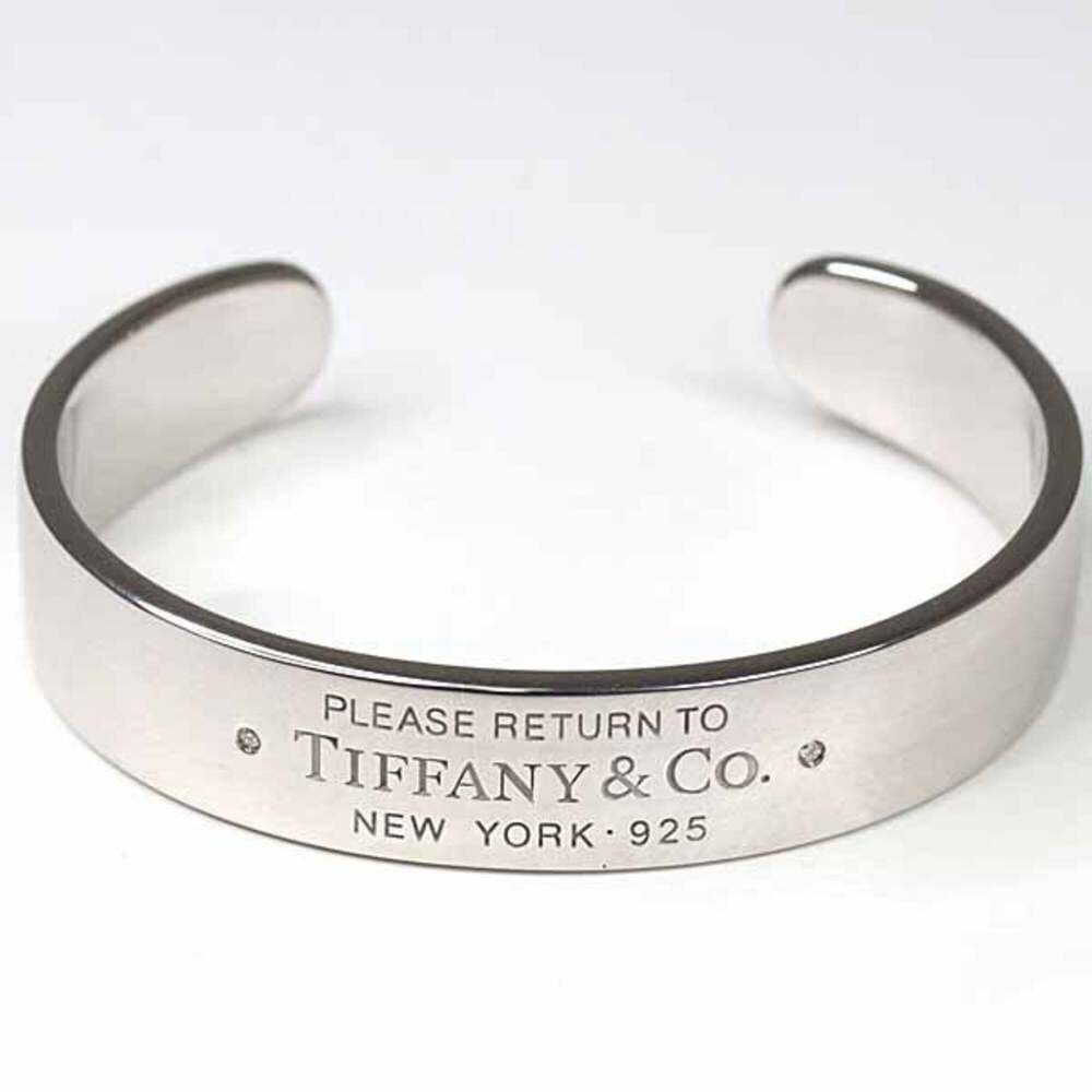 TIFFANY Silver Diamond Bracelet